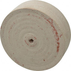 Divine Brothers - 6" Diam x 2" Thick Unmounted Buffing Wheel - Polishing Wheel, 1/2" Arbor Hole - Exact Industrial Supply