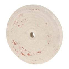 Divine Brothers - 8" Diam x 1" Thick Unmounted Buffing Wheel - Polishing Wheel, 3/4" Arbor Hole - Exact Industrial Supply