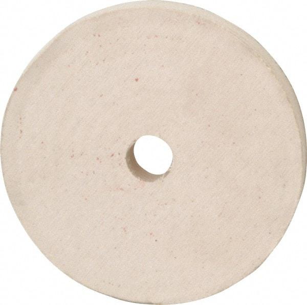 Divine Brothers - 8" Diam x 1" Thick Unmounted Buffing Wheel - Polishing Wheel, 1-1/4" Arbor Hole - Exact Industrial Supply