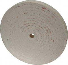 Divine Brothers - 10" Diam x 1" Thick Unmounted Buffing Wheel - Polishing Wheel, 3/4" Arbor Hole - Exact Industrial Supply