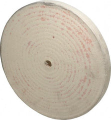 Divine Brothers - 12" Diam x 1" Thick Unmounted Buffing Wheel - Polishing Wheel, 3/4" Arbor Hole - Exact Industrial Supply