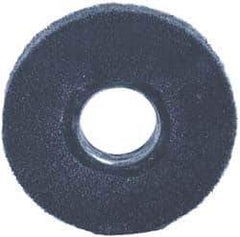 3M - 8" Diam Aluminum Oxide Cutting, Polishing Flap Wheel - 4" Hole, 1" Wide, Density 5, Nonwoven, Medium Grade, 4,000 Max RPM - Exact Industrial Supply