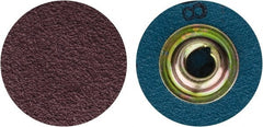Standard Abrasives - 1" 80 Grit Aluminum Oxide Quick Change Disc - Exact Industrial Supply