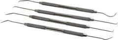 Value Collection - 4 Piece Precision Probe Set - Stainless Steel - Exact Industrial Supply