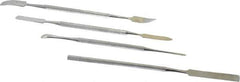 Value Collection - 4 Piece Spatula Set - Stainless Steel - Exact Industrial Supply