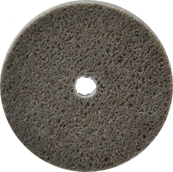 Standard Abrasives - 2" Diam, 1/4" Center Hole, Medium Grade, Aluminum Oxide Deburring Wheel - Exact Industrial Supply