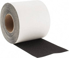 NMC - Black Solid Color Anti-Slip Vinyl Tape - 6" Wide x 60' Long x 0.05" Thick, Heavy/High Traffic - Exact Industrial Supply