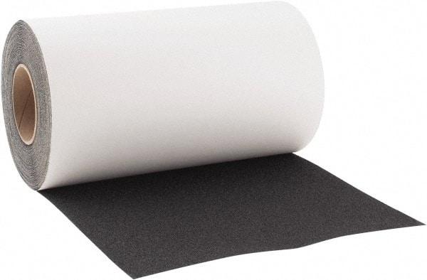 NMC - Black Solid Color Anti-Slip Vinyl Tape - 12" Wide x 60' Long x 0.05" Thick, Heavy/High Traffic - Exact Industrial Supply