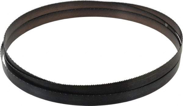 Disston - 10 TPI, 9' Long x 3/4" Wide x 0.032" Thick, Welded Band Saw Blade - Carbon Steel, Toothed Edge, Raker Tooth Set, Flexible Back, Contour Cutting - Exact Industrial Supply