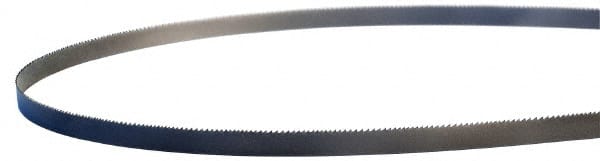 Lenox - 14 to 18 TPI, 7' 5-1/2" Long x 1/4" Wide x 0.025" Thick, Welded Band Saw Blade - Exact Industrial Supply