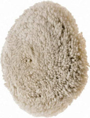 Dico - 7" Diam 100% Wool Bonnet Pad - 1" Pile - Exact Industrial Supply