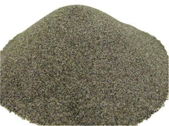 Made in USA - Fine Grade Angular Aluminum Oxide - 320 Grit, 9 Max Hardness, 50 Lb Box - Exact Industrial Supply