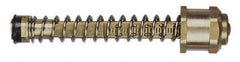 Acme - 90 Max psi Zinc Gauge Assembly - 10 to 90 psi Pressure Range - Exact Industrial Supply