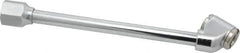 Acme - Closed Check Brass Air Chuck Extension - Dual Foot Chuck, 1/4 FPT - Exact Industrial Supply