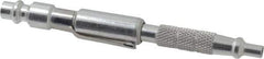 Acme - Rotating Adjustable Industrial Pocket Blow Gun - 1/4 NPT, 4-1/2" Tube Length, Aluminum - Exact Industrial Supply