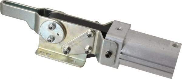 De-Sta-Co - 450 Lb Inner Hold Capacity, Horiz Mount, Air Power Hold-Down Toggle Clamp - 1/8 NPT Port, 145 Max psi, 90° Bar Opening, 41.91mm Height Under Bar - Exact Industrial Supply