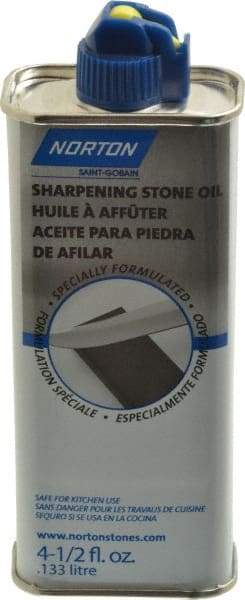 Norton - Sharpening Stone Oil Container Size Range: Smaller than 16 oz. Food Grade: NonFoodGrade - Exact Industrial Supply