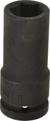 Blackhawk by Proto - 3/4" Drive 7/8" Deep Impact Socket - 6 Points, 3-1/4" OAL - Exact Industrial Supply
