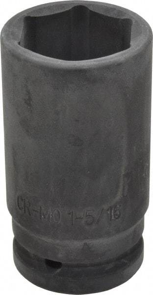 Blackhawk by Proto - 3/4" Drive 1-5/16" Deep Impact Socket - 6 Points, 3-1/4" OAL - Exact Industrial Supply