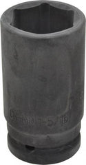 Blackhawk by Proto - 3/4" Drive 1-5/16" Deep Impact Socket - 6 Points, 3-1/4" OAL - Exact Industrial Supply