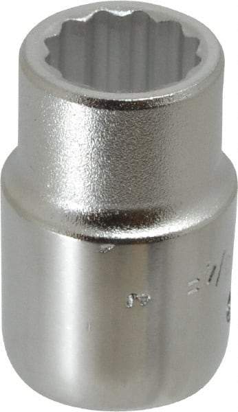 Blackhawk by Proto - 3/4", 3/4" Drive, Standard Hand Socket - 12 Points, 2" OAL, Chrome Finish - Exact Industrial Supply