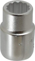 Blackhawk by Proto - 3/4", 3/4" Drive, Standard Hand Socket - 12 Points, 2" OAL, Chrome Finish - Exact Industrial Supply