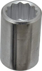 Blackhawk by Proto - 7/8", 3/4" Drive, Standard Hand Socket - 12 Points, 2" OAL, Chrome Finish - Exact Industrial Supply