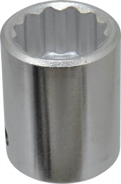Blackhawk by Proto - 1-1/16", 3/4" Drive, Standard Hand Socket - 12 Points, 2" OAL - Exact Industrial Supply