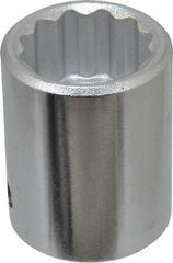 Blackhawk by Proto - 1-1/16", 3/4" Drive, Standard Hand Socket - 12 Points, 2" OAL - Exact Industrial Supply