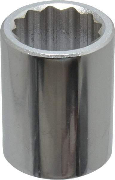 Blackhawk by Proto - 1-1/8", 3/4" Drive, Standard Hand Socket - 12 Points, 2-13/64" OAL - Exact Industrial Supply