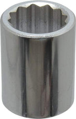 Blackhawk by Proto - 1-1/8", 3/4" Drive, Standard Hand Socket - 12 Points, 2-13/64" OAL - Exact Industrial Supply