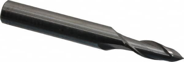 Magafor - 3/16" Body Diam, 90°, 2" OAL, Solid Carbide Spotting Drill - Exact Industrial Supply