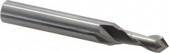 Magafor - 6mm Body Diam, 90°, 2-3/8" OAL, Solid Carbide Spotting Drill - Exact Industrial Supply