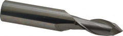 Magafor - 3/8" Body Diam, 90°, 2-3/4" OAL, Solid Carbide Spotting Drill - Exact Industrial Supply