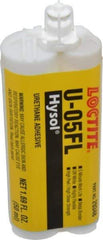 Loctite - 50 mL Cartridge Two Part Urethane Adhesive - 5 min Working Time, 3,110 psi Shear Strength, Series U-05FL - Exact Industrial Supply