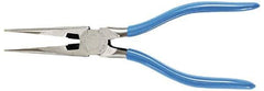 Stanley - 8" OAL, Long Nose Side Cutting Pliers - Standard Head - Exact Industrial Supply