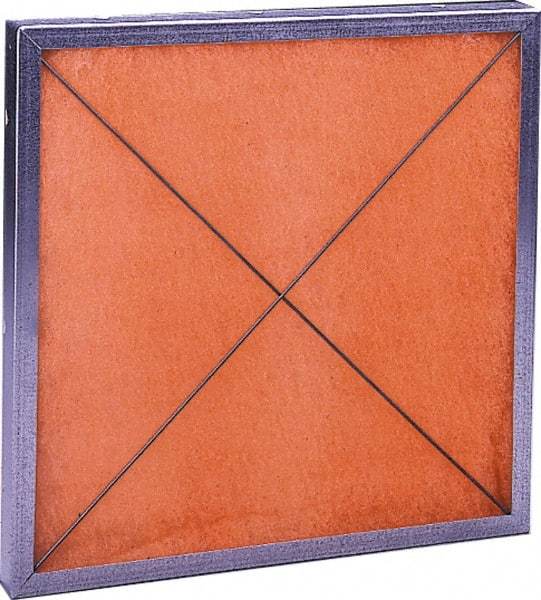 PrecisionAire - Corrosion-Resistant Steel Air Filter Frame - 16" Noml Height x 1" Noml Depth x 20" Noml Width, For Use with Media Pads - Exact Industrial Supply
