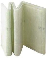 PrecisionAire - 12" Noml Height x 24" Noml Width x 1-3/4" Noml Depth, <20% Capture Efficiency, Panel Air Filter - MERV 5, Polyester, Integrated Galvanized Wire Frame - Exact Industrial Supply