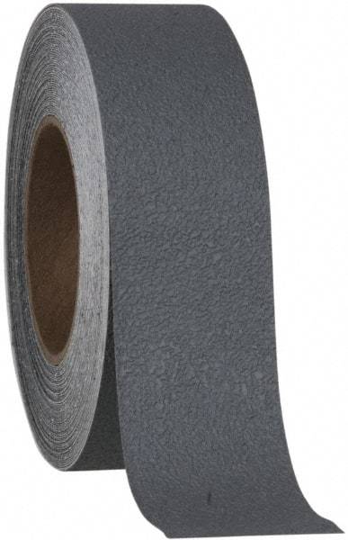 NMC - Gray Solid Color Anti-Slip Vinyl Tape - 6" Wide x 60' Long x 0.02" Thick, General Traffic - Exact Industrial Supply