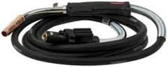 Lincoln Electric - 15 Ft. Long, 400 AMP Rating, Magnum 400 MIG Air Cooled MIG Welding Gun - For Use with Lincoln - Exact Industrial Supply