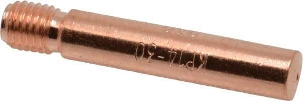 Lincoln Electric - MIG Tip Air Cooled Welder Nozzle/Tip/Insulator - 0.03" Wire Outside Diam - Exact Industrial Supply