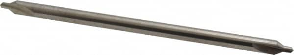 M.A. Ford - #3 Plain Cut 60° Incl Angle Solid Carbide Combo Drill & Countersink - Exact Industrial Supply