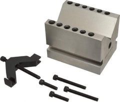 SPI - 2-3/8" Max Capacity, 90° Angle, Hardened Steel V-Block - 3" Long x 4" Wide x 3" High, Sold as Individual - Exact Industrial Supply