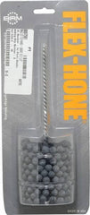 Brush Research Mfg. - 2-1/2" Bore Diam, 320 Grit, Silicon Carbide Flexible Hone - Extra Fine, 8" OAL - Exact Industrial Supply