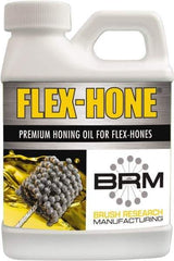 Brush Research Mfg. - 1/2 Pt Buffing & Polishing Compound - Amber, Use on Metal - Exact Industrial Supply