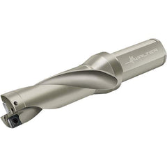Walter - 85.5mm Max Drill Depth, 3xD, 28.5mm Diam, Indexable Insert Drill - 2 Inserts, 32mm Shank Diam, Flange Shank - Exact Industrial Supply