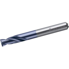 Walter-Titex - 9mm 180° Spiral Flute Solid Carbide Screw Machine Drill Bit - Exact Industrial Supply