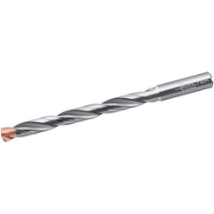 Walter-Titex - 3/4" 140° Solid Carbide Jobber Drill - Double Coating Finish, Right Hand Cut, Spiral Flute, Straight Shank, 244mm OAL, X-treme D Point - Exact Industrial Supply