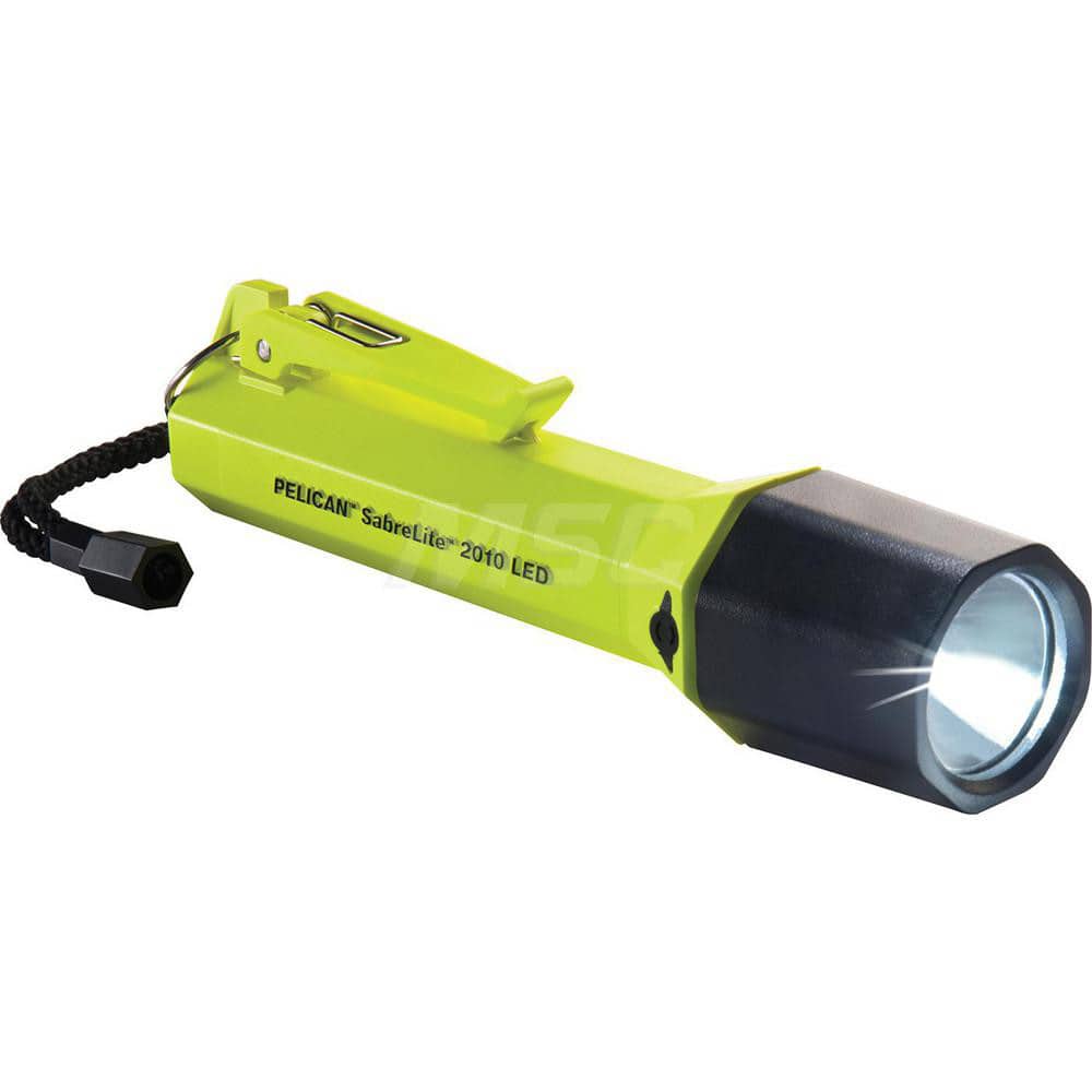 Polymer Flashlight Flashlight 161 Lumens, 1320 min Runtime, White LED Bulb, Photoluminescent Body,