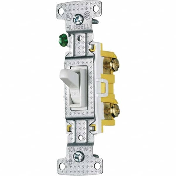 Hubbell Wiring Device-Kellems - Toggle Switches Switch Type: General Purpose Switch Sequence: Off-On - Exact Industrial Supply